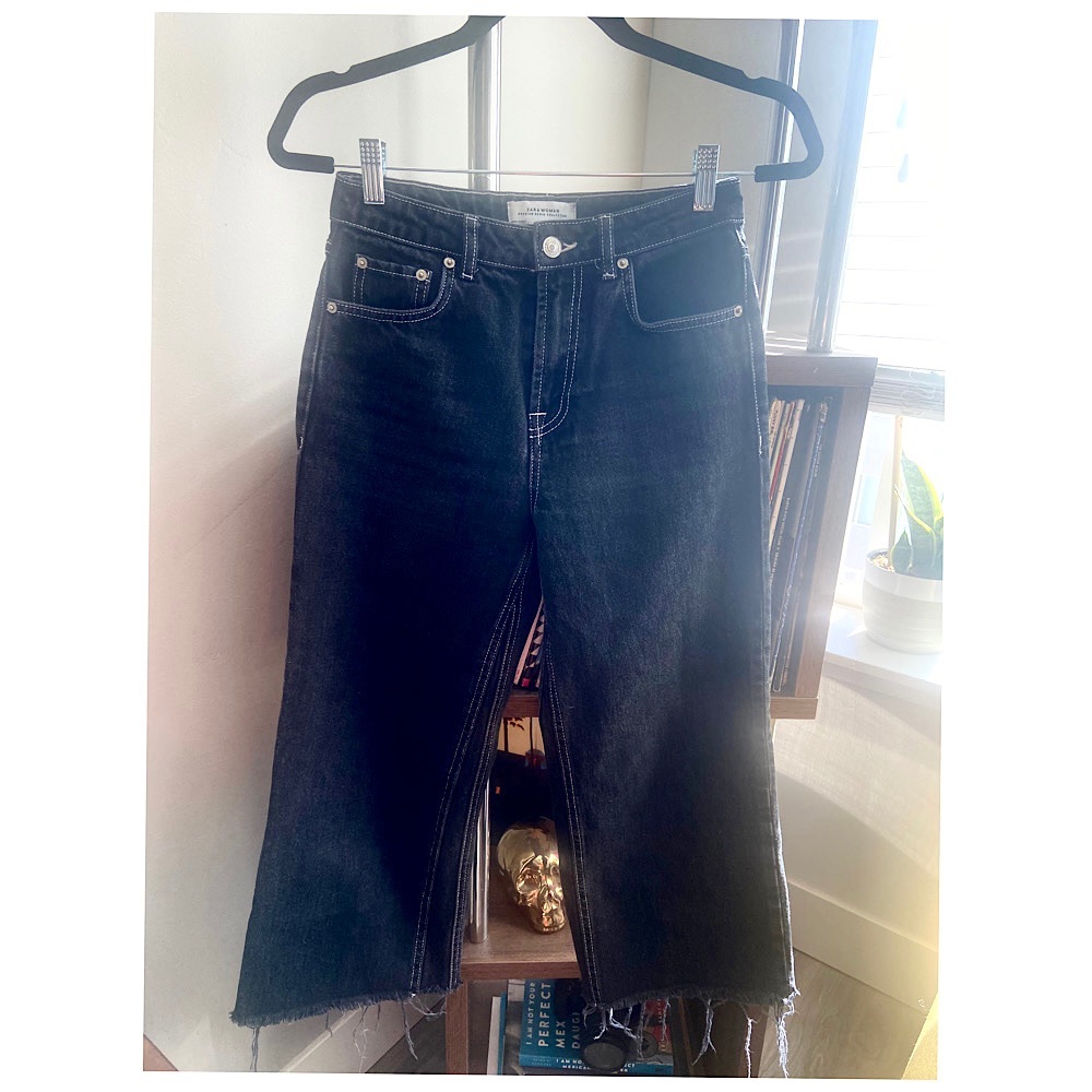 Zara Black Culottes